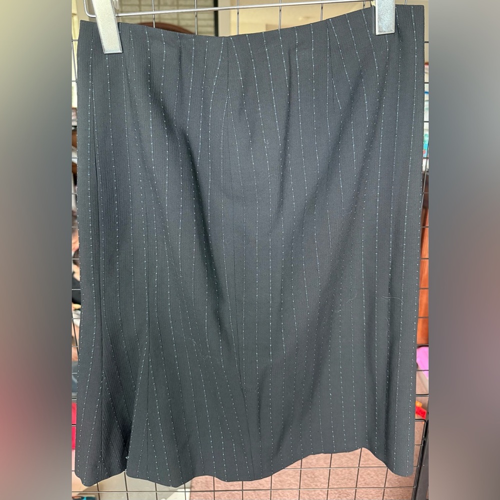 Classiques Entier Aqua Pinstripe Women's Skirt